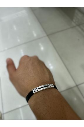 دستبند نقره مردانه 925 عیار Metay Silver - کد 852478035