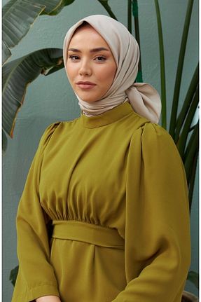 روسری طوسی پلی استر Silk Home - کد 860216433