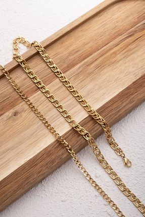 اکسسوری بدن طلائی زنانه استیل ضد زنگ ByFlorya Jewelry - کد 860249389