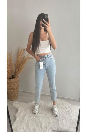 شلوار جین رنگی زنانه پاچه تنگ Sedaunlu - کد 860353756