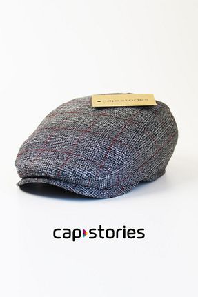 کلاه طوسی مردانه پنبه ای Capstories - کد 858339796