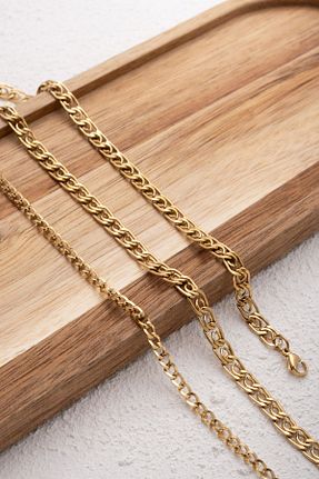 اکسسوری بدن طلائی زنانه استیل ضد زنگ ByFlorya Jewelry - کد 860249389