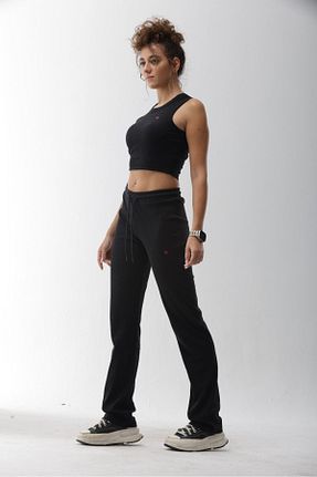 شلوار کرمگن مشکی زنانه رگولار PLAYSportswear - کد 843717039