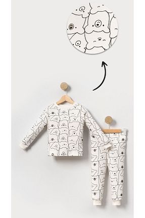 ست لباس راحتی نباتی بچه گانه چاپی aden kids - کد 824670397