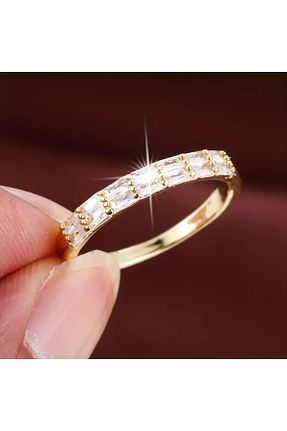 انگشتر استیل (فولاد) طلائی زنانه استیل (فولاد) GAK JEWELRY - کد 860461927