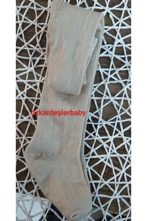جوراب بژ بچه گانه پنبه ای ÖZKARDEŞLER BABY - کد 860498975