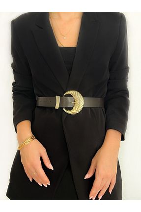 کمربند قهوه ای زنانه چرم مصنوعی Viva Vogue - کد 855644867