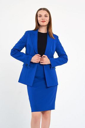 ست بالاتنه و پائین تنه سرمه ای زنانه بافتنی Blue Black - کد 860235847