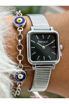 ساعت مچی مشکی زنانه 20-25 میلی متر Ferrucci - کد 860099495