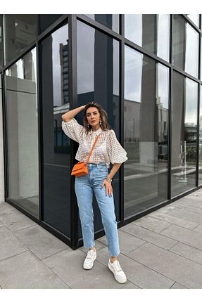 شلوار جین آبی زنانه پاچه تنگ dressmix - کد 860324988