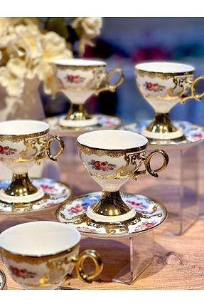 فنجان قهوه سفید 6 نفره ACAR - کد 860342380
