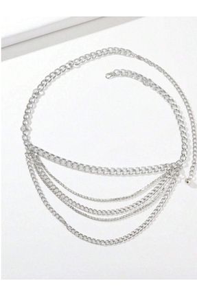 کمربند زنانه زنجیر SHİNELİZE - کد 860391174