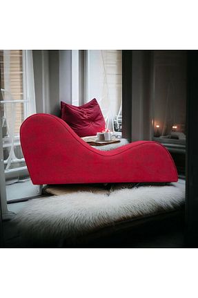 پوف و نیمکت قرمز 70 x 160 ne-sil home furniture - کد 96347549