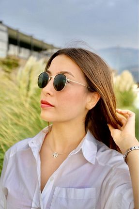 عینک آفتابی طلائی زنانه پلاریزه Eyes Force - کد 851433369
