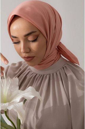 روسری صورتی پلی استر Silk Home - کد 860246197