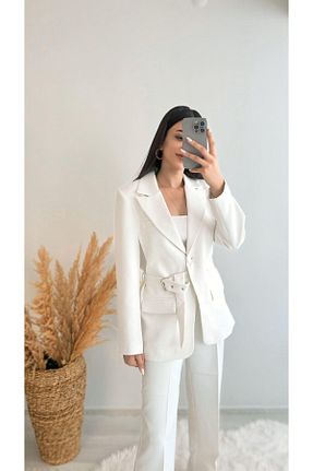 کت رنگی زنانه پارچه Sedaunlu - کد 860355237
