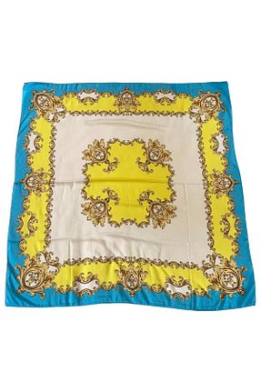 روسری رنگی ساتن TikiTonki - کد 667586061
