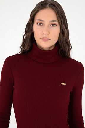 سوئیشرت قهوه ای زنانه ساده U.S. Polo Assn. - کد 860867238