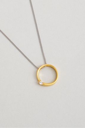 گردنبند نقره زرد زنانه 925 عیار So Chic - کد 852505207