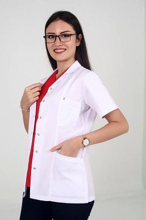 لباس کار سفید DENİZ İŞ - کد 713108298