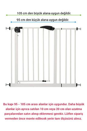 درب امنیتی سفید Wellgro - کد 334382720