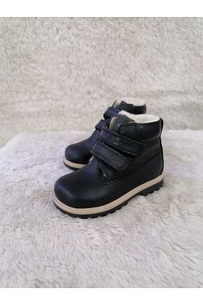 بوت / نیم بوت مشکی بچه گانه چرم مصنوعی Özgür Kids - کد 860575481