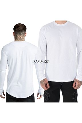 تیشرت سفید مردانه رگولار rammers - کد 859436088