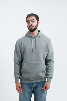 سوئیشرت طوسی مردانه ساده TKT - کد 860657992