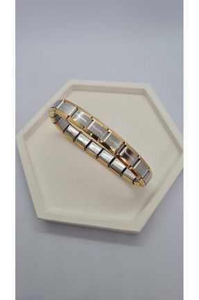 دستبند استیل (فولاد) طلائی زنانه استیل (فولاد) SELİN ÖNER ACCESSORIES - کد 860668846