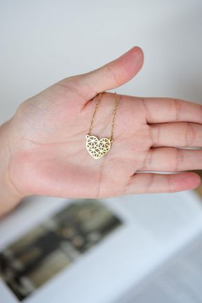 گردنبند استیل ( فولاد ) طلائی استیل (فولاد) CANMODA - کد 860668247