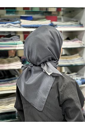 روسری طوسی İpek Tivil PİRAMİT - کد 860682241