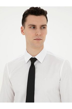 پیراهن سفید مردانه اسلیم فیت Pierre Cardin - کد 860748445
