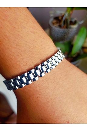 دستبند استیل (فولاد) زنانه استیل (فولاد) bellss accessory - کد 860799093