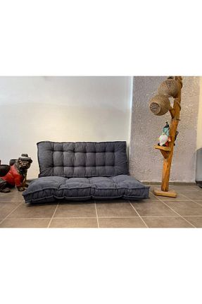 پوف و نیمکت طوسی نبوک beyzima - کد 860612931