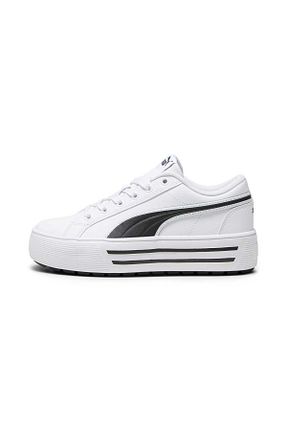 کفش اسنیکر سفید زنانه بند دار Puma - کد 860689364