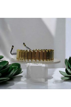 دستبند جواهر طلائی زنانه زیرکن Öze Aksesuar - کد 860761202