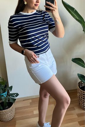 رویه سرمه ای زنانه بافتنی Butik - کد 860809070