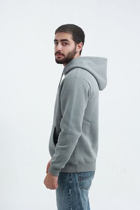 سوئیشرت طوسی مردانه ساده TKT - کد 860657992