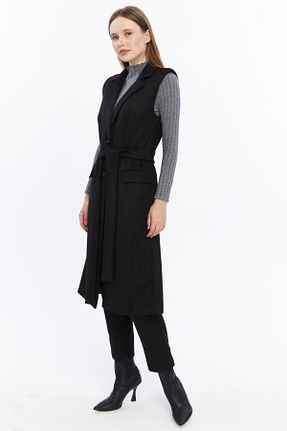 جلیقه مشکی زنانه بیکر Appleline - کد 860682236