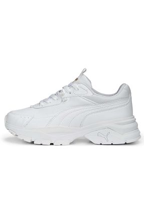 کفش اسنیکر سفید زنانه بند دار Puma - کد 829016127