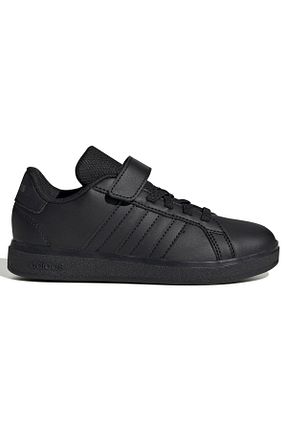 کفش اسنیکر مشکی بچه گانه بند دار adidas - کد 828498391