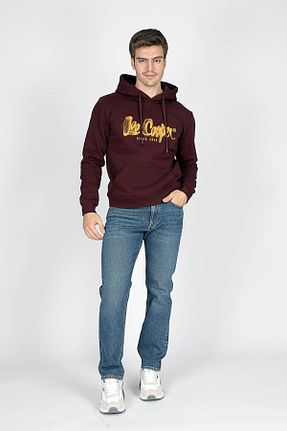 سوئیشرت بنفش مردانه ساده Lee Cooper - کد 858102179