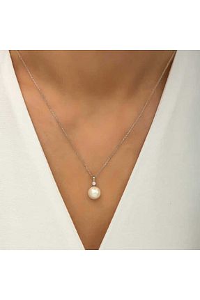 گردنبند نقره رنگی زنانه 925 عیار sedu - کد 860755360