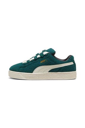 کفش اسنیکر سبز زنانه بند دار Puma - کد 860586456