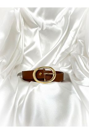 کمربند قهوه ای زنانه چرم مصنوعی Viva Vogue - کد 855639513