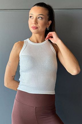 بلوز سفید زنانه چاپی GÜLSELİ - کد 860658673