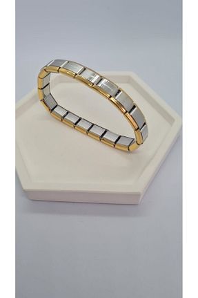 دستبند استیل (فولاد) طلائی زنانه استیل (فولاد) SELİN ÖNER ACCESSORIES - کد 860668846