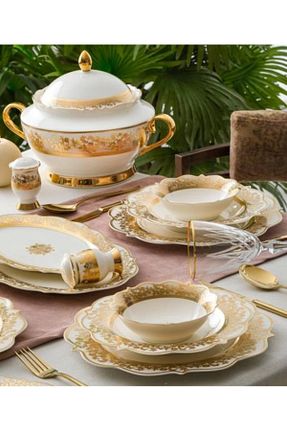 سرویس غذاخوری طلائی 12 نفره ACAR - کد 860675164