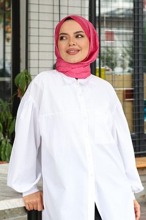 شال صورتی زنانه Hint İpek - کد 860685420