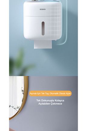 نظم دهنده حمام طوسی پلاستیک Miecoco - کد 860694012